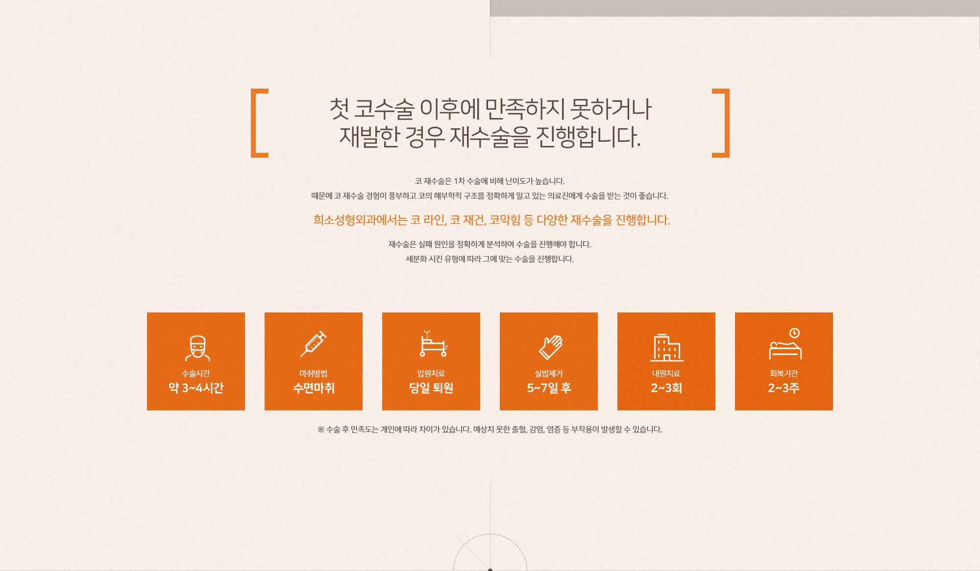 코 재수술